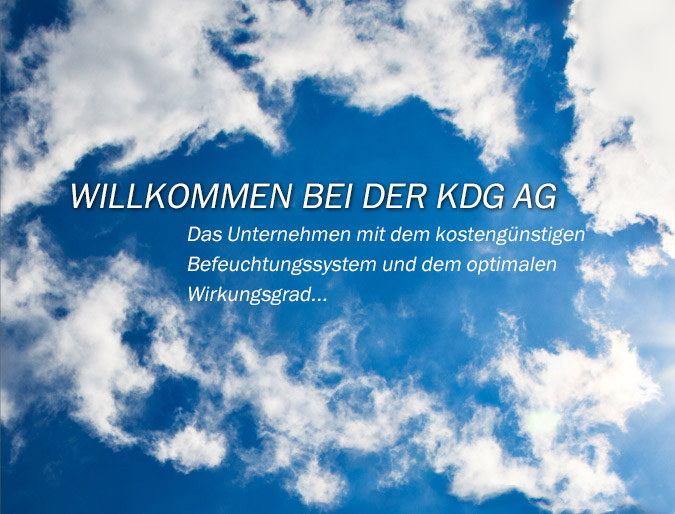 Willkommen bei der KDG AG